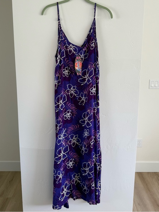 Dresses & Skirts - NWT Zodads Purple Hawaiian Maxi Dress